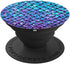 Purple Blue Mermaid Scales PopSockets, Swappable Grip for Phones & Tablets, Adhesive PopGrip