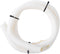 Gardner Bender FLX-3406W Split Flexible Tubing, ¾" x 6', Corrugated Wire Loom, Natural White