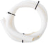 Gardner Bender FLX-3406W Split Flexible Tubing, ¾" x 6', Corrugated Wire Loom, Natural White
