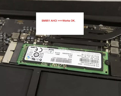 JSER 12+16pin 2014 2015 to M.2 NGFF M-Key AHCI SSD Convert Card for A1493 A1502 A1465 A1466