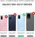 Dexnor for Samsung Galaxy S20+ Plus 5G Case - Heavy Duty Military Grade Protection with Built in Screen Protector and