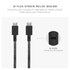 Native Union Type-C Belt Cable - USB-C to USB-C 4ft Ultra-Strong Charging Cable Compatible with iPhone 15, 15 Plus, 15 Pro, 15 Pro Max, iPad Pro, iPad Air, Samsung S23, Flip 5, Fold 5 (Cosmos)