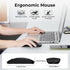 cimetech Rechargeable USB C Mouse, Type C Wireless Mice for MacBook Air, USB-A & Type-C Receiver, Portable Lightweight