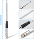 Roniware 27Mhz 9-Inch 51-inch 75-822 75-785 CB Antenna to Telescopic/Rod HT Antennas for Handheld CB Radio with BNC