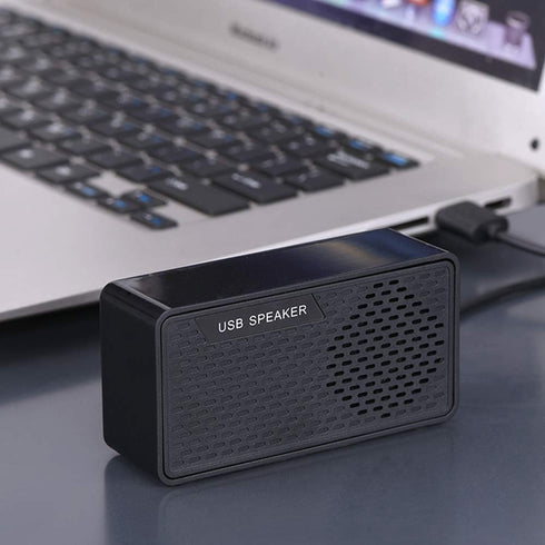 shuley USB Computer Speakers, USB Powered Mini Sound Bars, Laptop Stereo Speaker, Plug and Play to Save Space,Suitable
