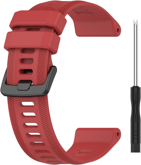 Band for Garmin Forerunner 955, Soft Silicone Replacement Band for Forerunner 955 / 955 Solar