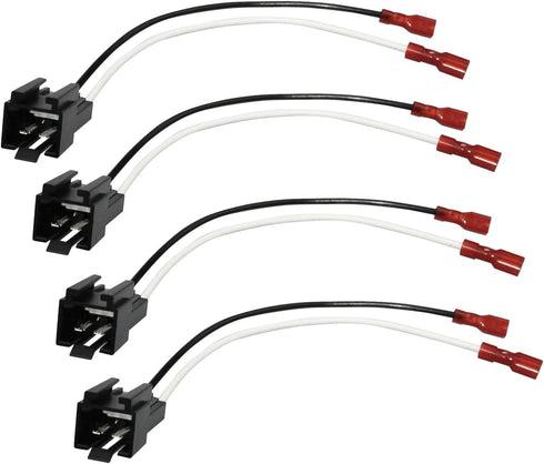 YYTQP 4 PCS Door Speaker Wiring Harness, 72-6512 Audio Speaker Wire Cable Compatible