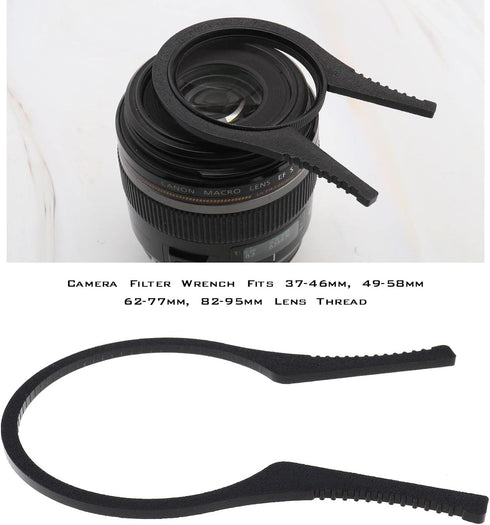 SING F LTD 8pcs Camera Filter Wrench Remover, Compatible with Canon Nikon Sony Pentax, Fits 37-95mm Lens Thread