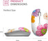 TENMOS M101 Wireless Mouse Cute Silent Computer Mice with USB Receiver, 2.4G Optical Wireless Travel Mouse