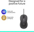 Logitech M520 Signature Wired L for Business, Optical Wired Mouse, USB-C Plug-and-Play, Windows/Mac/Chrome/PC/laptops