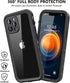 Waterproof Case for iPhone 12 Pro Max, Built-in Screen Protector, Shockproof Dustproof Full Body IP68 Protective Case