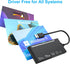 Rocketek 3.0, 7-in-1 xD-Picture Card Reader USB Multi-Card Reader for xD/CF/MS/SD/TF, Memory Card Reader/Adapter