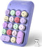 MOFII Cute Colorful Wireless Number Pad - 18 Keys, Portable 2.4 GHz with