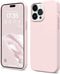 AOTESIER Shockproof Series iPhone 14 Pro Max Case, Ultra Slim Thin Silicone Cover, Full-Body Protective 6.7 inch Chalk
