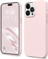 AOTESIER Shockproof Series iPhone 14 Pro Max Case, Ultra Slim Thin Silicone Cover, Full-Body Protective 6.7 inch Chalk