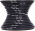 18Pcs Filter Ring Adapter Set - 37-82mm Metal Step Up/Down Rings Lens Adapter Filter Set for Digital SLR Camera