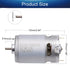 18V 20500RPM RS550 Fielect DC Motor Motor High Torque Electric Motors for DIY Electric/Electronic Projects, Drills
