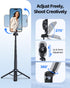 UBeesize Magnetic Mini Selfie Stick Tripod with Rechargeable Remote, Pocket Tripod for iPhone/Android, Compact Travel