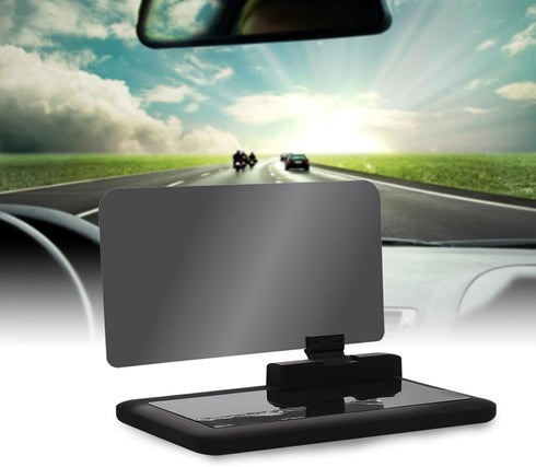 SYH&AQYE H6 HUD Head Up Display Holder, Adjustable Angle Smartphone Mount for Car Navigation