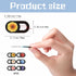 6Pcs 6 0.04 Inch Styles Cute Camera Cover Slide Flowers Privacy Guard Accessories, Webcam Cover Slide Ultra Thin