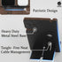 J JACKCUBE DESIGN Wood Charging Docking Station, Multi Device Nightstand Organizer Holder for Smartphone Cellphone