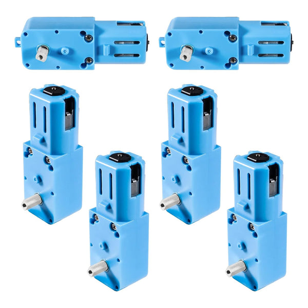 DWEII 6PCS TT Gear Motor 1 : 90 Mini DC 6V Gear TT