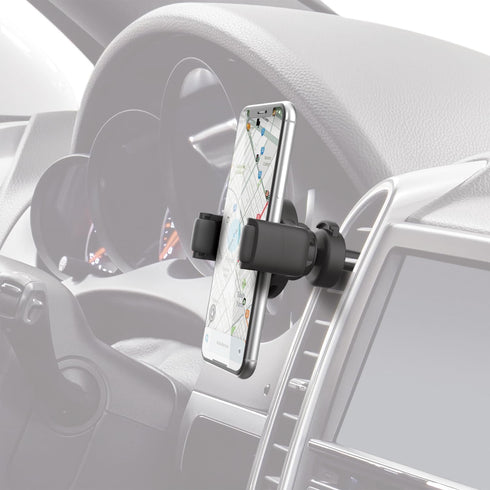 Bracketron OneClick Clamp Mount - Phone Mount for Vent