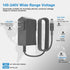 ZYHKJYL 6V 2A 6V 2A 1.8A 1.5A 1A 0.5A 8 3.2ft DC/AC Power Supply Adapter Universal Power Adaptor with DC Tips for Baby