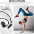 Purity Air Open Ear Headphones - Wireless Bluetooth Earbuds with Dual Mic, Sweat Resistant, Comfortable for