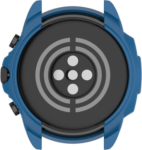 FitTurn Compatible with Fossil Men's Gen 6 44mm Case/Fossil Women's Gen 6 42mm Case -Full Edge Protection case Shockproof Case Guard Thin Bumper Shell for Gen 6 Smartwatch (44mm, Multicolor)