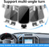 LUNQIN Car Phone Holder for Ford F-150 2015-2020, Best Cell Phones Mount, Mobile Cradle Charging Navigation Bracket