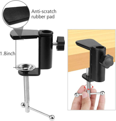 ChromLives Overhead Video Stand Phone Holder, Articulating Arm for Streaming, Baking, Crafting, Tablet Phone Holder