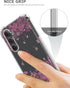 Floral Clear Case for Galaxy S23 FE, Pretty Flower Design Slim Soft Transparent TPU Protective Bumper Case for Women