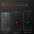 LOHASIC for Galaxy S21 Ultra Case, 5G Premium Luxury Leather, Slim Fit Style Full Body Protective Cover for Samsung