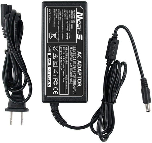 AC DC Adapter Charger Replacement for 18V Big Blue Studio Wireless Bluetooth Speaker, Fit Brookstone Big Blue Party