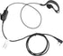 TK-2312 G Shape Single Wire Headset Surveillance Earpiece Mic Compatible with Kenwood Walkie Talkie TK-3101