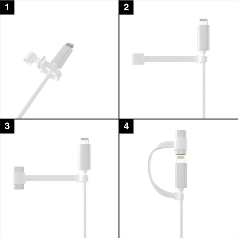 TechMatte Charging Adapter Compatible with Apple Pencil 1st Generation, Female to Female Charger Connector (2-Pack)