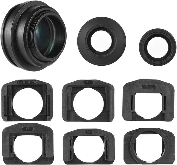 1.51X Zoom Viewfinder Eyepiece Magnifier, Aid for Short Sighted Long Sighted DSLR