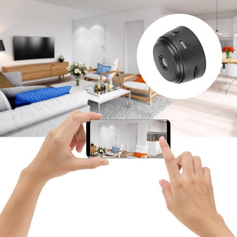 WiFi Camera Indoor, 1080P Pet Dog Camera with 150° Wide Angle and Night Viewing for Security
