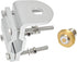HYS Heavy Duty Single Roll Bar/Mirror Mounting Bracket with 16mm Hole and NMO to SO239 Connector for Midland Radio