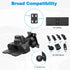 JCTRIWAY 360 CD Mount for Carplay Screen, Rotation CD Slot Carplay Mount for Car, Sturdy and Secure Carplays Holder