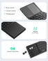 Samsers Foldable Bluetooth Keyboard - Portable Ultra Slim Wireless Keyboard with Touchpad for Android, Windows, iOS -