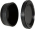 Camera Body Cap & Rear Lens Cover for Nikon D3, D4, Df, D300, D300S, D750, D700, D800, D800E, D610, D600, D70, D70S,