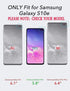 Galaxy S10E Case: 3-in-1 Shockproof Heavy Duty Protection, 2 Nano Explosion-Proof Films, Black/Grey