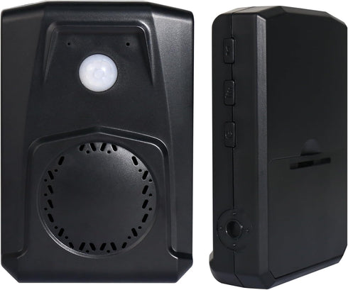 Waytronic Motion Sensor Voice Player, PIR Infrared Motion Activated Speaker with Custom MP3