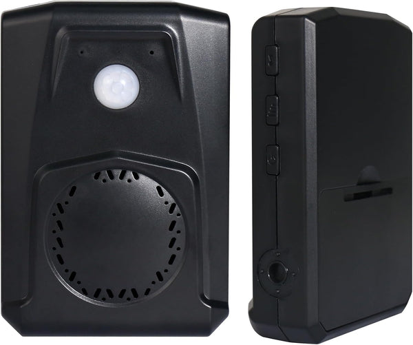Waytronic Motion Sensor Voice Player, PIR Infrared Motion Activated Speaker with Custom MP3