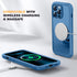 Miracase Designed for iPhone 12 Pro Max Case, Full Body Rugged Case with Built-in Touch Sensitive Screen Protector