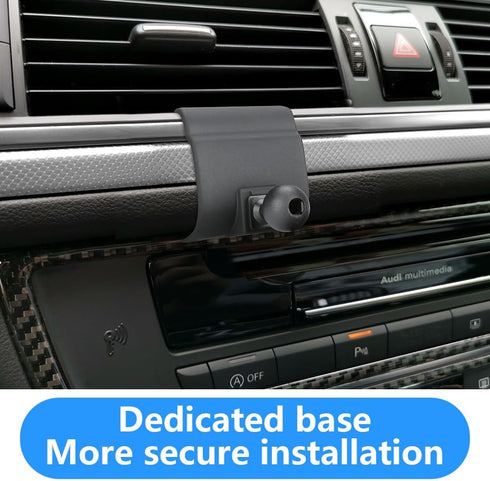 LUNQIN Car Phone Holder for Audi A6 S6 A7 S7 RS6 RS7 2012-2018, Best Phones Mount Cradle for Charging Navigation