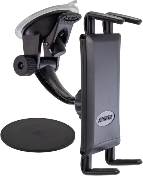 ARKON Mounts Windshield and Dash Suction Car Mount Holder, Compatible with iPhone, Galaxy, Note, Pixel