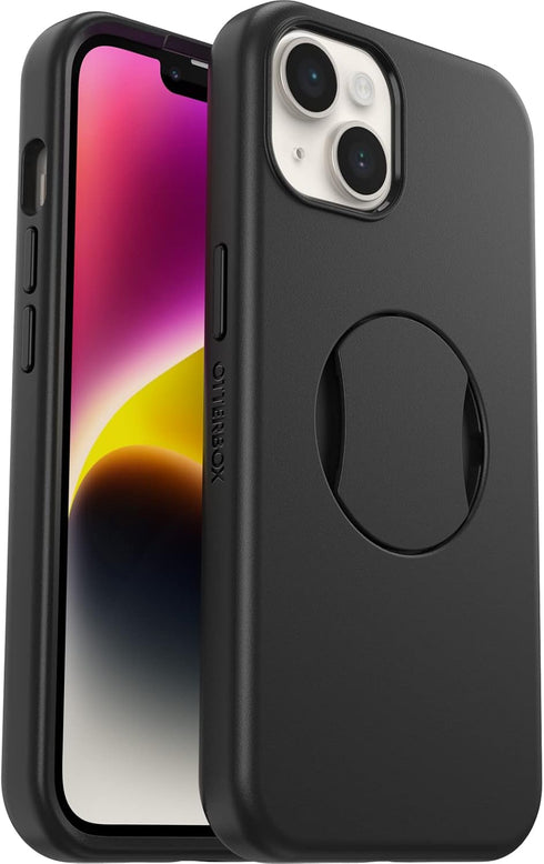 OtterBox OTTERGRIP Symmetry Series Case for iPhone 14 and iPhone 13 - Black